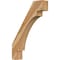Ekena Millwork 6"W x 28"D x 40"H Merced Rough Sawn Knee Brace, Western Red Cedar BRC06X28X40MRC00RWR - alternate 1